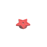 Gobricks,Star with Stud Holder,GDS-90488,11609